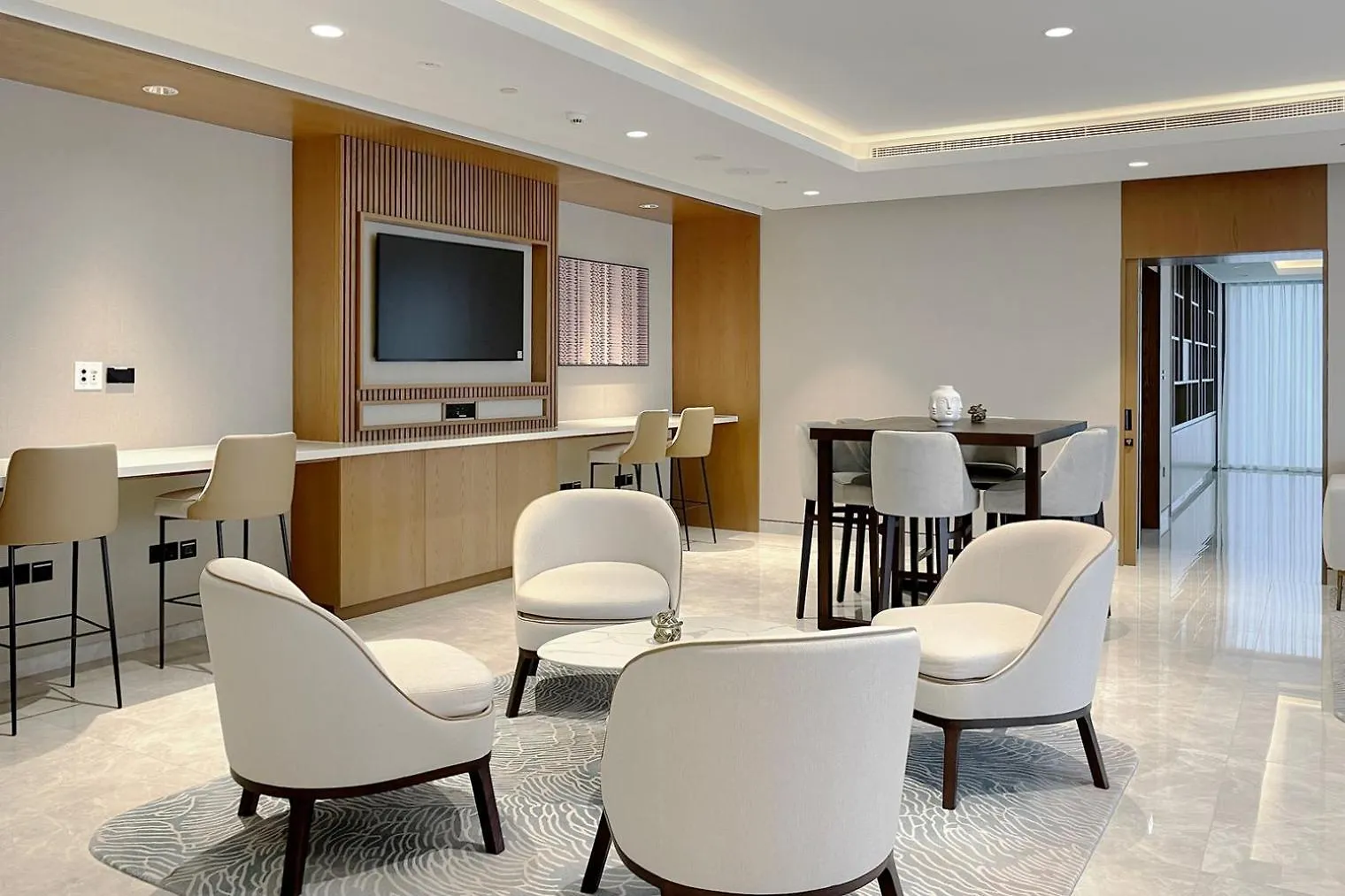 Blueground Act One Act Two Pool Parking Dxb-1367 Apartment Dubai 0*,